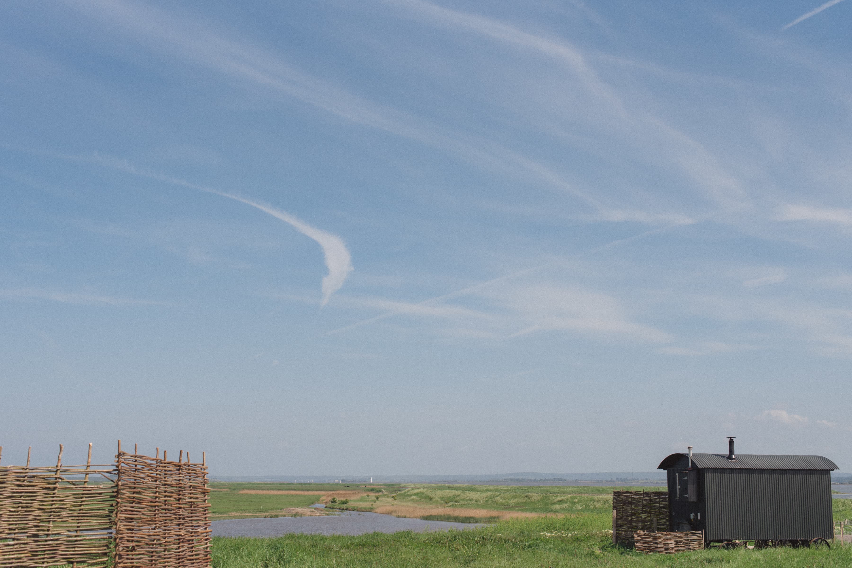Hut on Elmley Reserve
